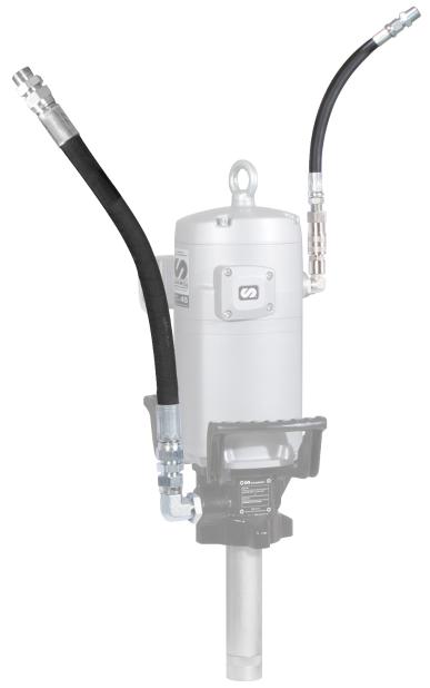 AIR AND GREASE CONNECTION KIT, PM45 AND PM60 GREASE PUMPS